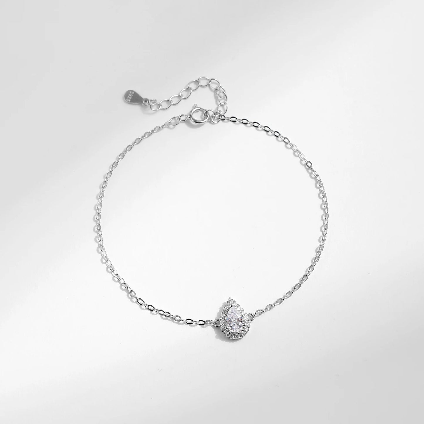 Pulsera de Plata 925 con Zirconia y Cristal