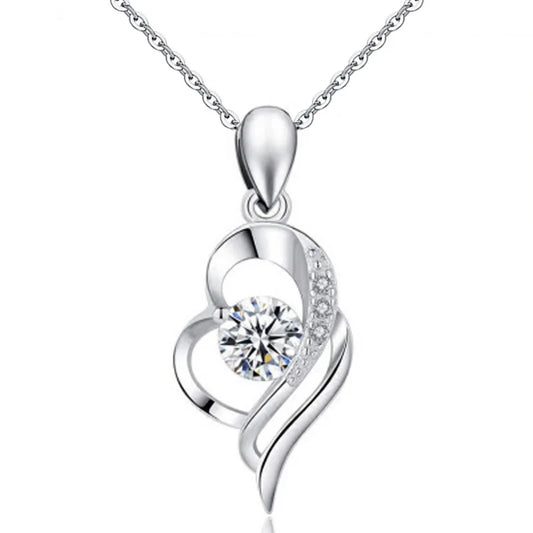 Colgante de Moissanite en Plata Esterlina 925